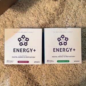 New Pack of 10 boxes Amare Energy+ Mental Energy & Motivation Sticks